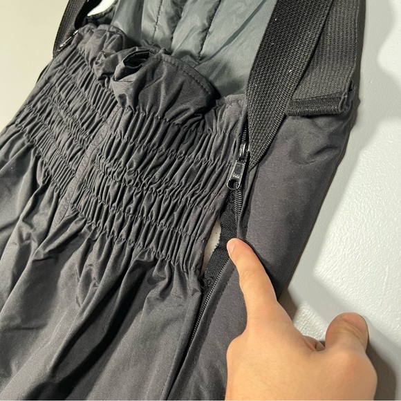 Vintage Polaris IndyTech USA Snowmobile Bibs Suit Women’s Large Black - Picture 7 of 7